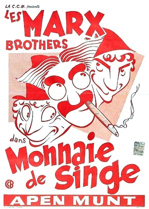 Monkey Business - Belgian Movie Poster (thumbnail)
