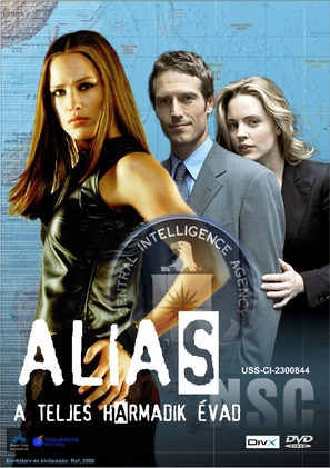 &quot;Alias&quot; - Hungarian DVD movie cover (thumbnail)
