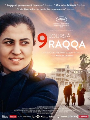 9 jours &agrave; Raqqa - French Movie Poster (thumbnail)