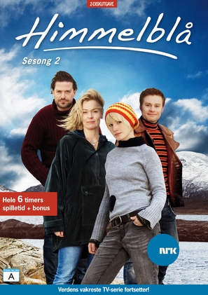 &quot;Himmelbl&aring;&quot; - Norwegian DVD movie cover (thumbnail)