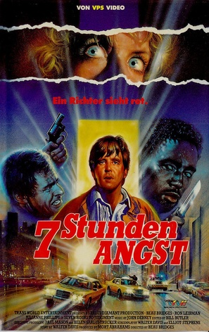 Seven Hours to Judgment - German VHS movie cover (thumbnail)