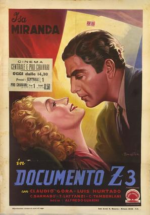 Documento Z-3 - Italian Movie Poster (thumbnail)