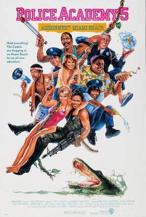 Police Academy 5: Assignment: Miami Beach - Movie Poster (thumbnail)