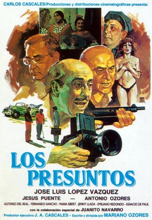 Los presuntos - Spanish Movie Poster (thumbnail)