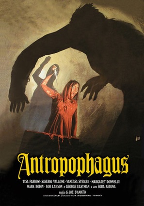 Antropophagus - Italian Movie Poster (thumbnail)