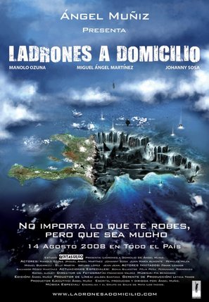 Ladrones a Domicilio - Mexican Movie Poster (thumbnail)