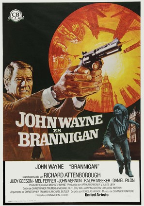 Brannigan - Spanish Movie Poster (thumbnail)