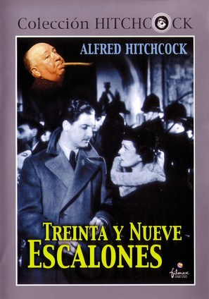 The 39 Steps - Spanish DVD movie cover (thumbnail)