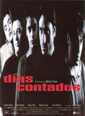 D&iacute;as contados - Spanish Movie Poster (thumbnail)