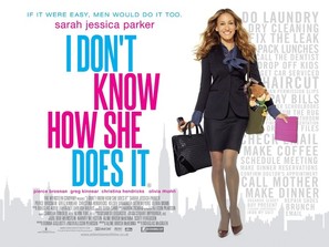 I Don&#039;t Know How She Does It - British Movie Poster (thumbnail)