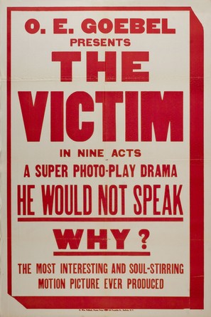 The Victim - Movie Poster (thumbnail)