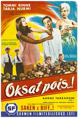 Oksat pois... - Finnish Movie Poster (thumbnail)