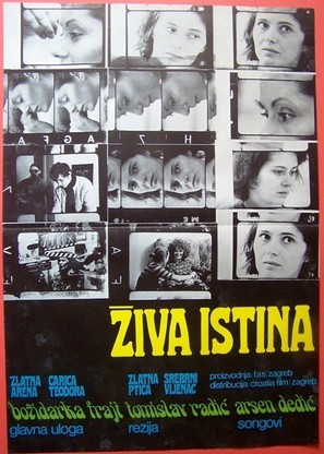 Ziva istina - Yugoslav Movie Poster (thumbnail)