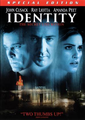 Identity - DVD movie cover (thumbnail)