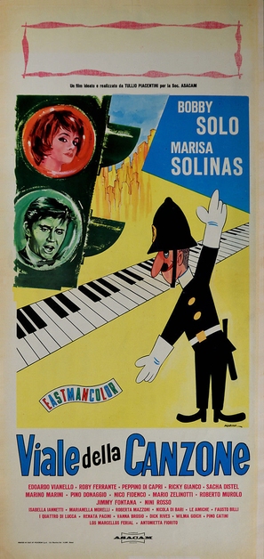 Viale della canzone - Italian Movie Poster (thumbnail)