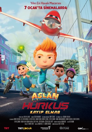 Aslan: H&uuml;rkus kayip Elmas - Turkish Movie Poster (thumbnail)