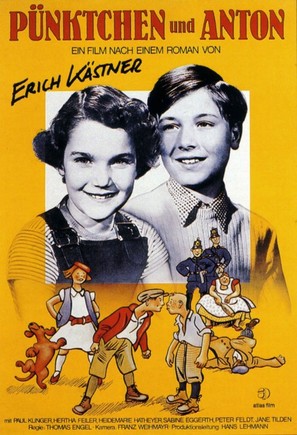 P&uuml;nktchen und Anton - German Movie Poster (thumbnail)
