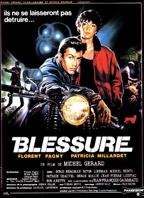 Blessure - French Movie Poster (thumbnail)