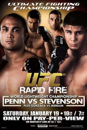 UFC 80: Rapid Fire - Movie Poster (thumbnail)