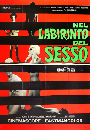 Nel labirinto del sesso (Psichidion) - Italian Movie Poster (thumbnail)