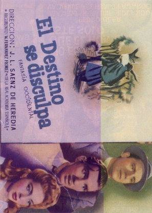 Destino se disculpa, El - Spanish Movie Poster (thumbnail)