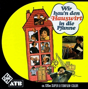 Wir hau&#039;n den Hauswirt in die Pfanne - German Movie Cover (thumbnail)