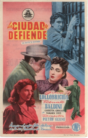 Citt&agrave; si difende, La - Spanish Movie Poster (thumbnail)