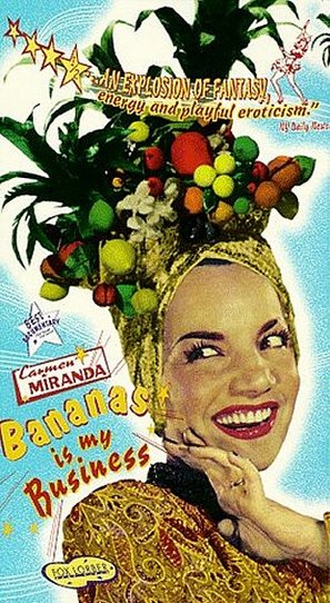 Carmen Miranda: Bananas Is My Business - VHS movie cover (thumbnail)