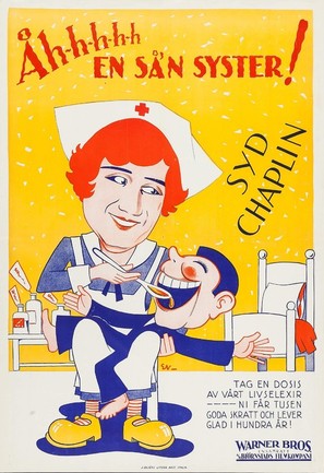 Oh! What a Nurse! - Swedish Movie Poster (thumbnail)