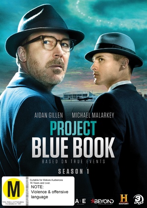 &quot;Project Blue Book&quot; - New Zealand Movie Cover (thumbnail)