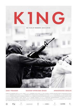 King - Danish Movie Poster (thumbnail)