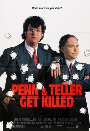 Penn &amp; Teller Get Killed - Movie Poster (thumbnail)