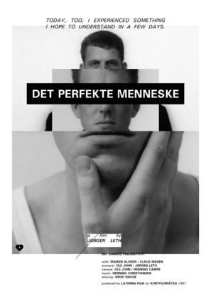 Det perfekte menneske - Danish Movie Poster (thumbnail)