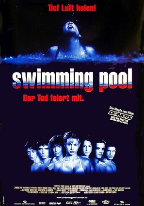 Swimming Pool - Der Tod feiert mit - German Movie Poster (thumbnail)