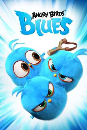 &quot;Angry Birds Blues&quot; - Finnish Video on demand movie cover (thumbnail)