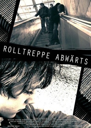 Rolltreppe abw&auml;rts - German Movie Poster (thumbnail)