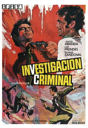 Investigaci&oacute;n criminal - Spanish Movie Poster (thumbnail)