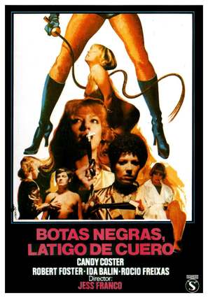 Botas negras, l&aacute;tigo de cuero - Spanish Movie Poster (thumbnail)