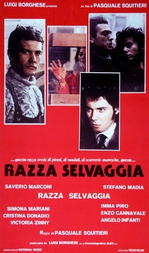Razza selvaggia - Italian Movie Poster (thumbnail)