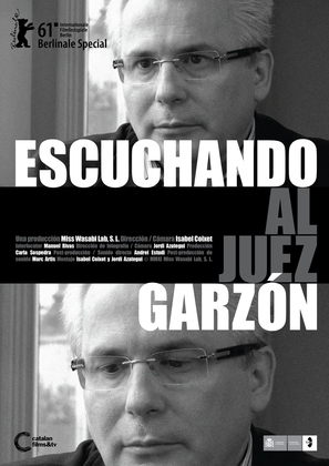 Escuchando al juez Garz&oacute;n - Spanish Movie Poster (thumbnail)