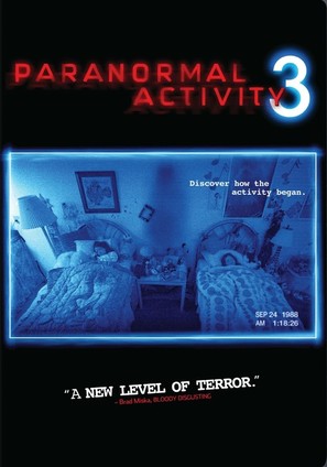 Paranormal Activity 3 - DVD movie cover (thumbnail)