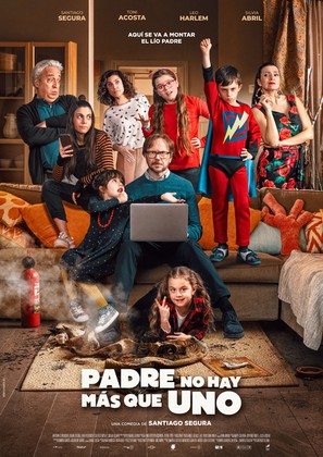 Padre no hay m&aacute;s que uno - Spanish Movie Poster (thumbnail)