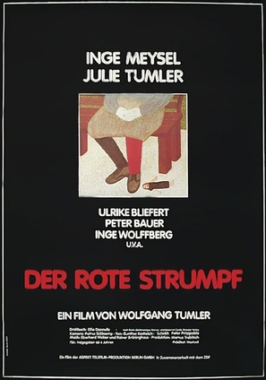 Der rote Strumpf - German Movie Poster (thumbnail)