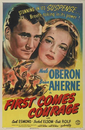 First Comes Courage - Movie Poster (thumbnail)