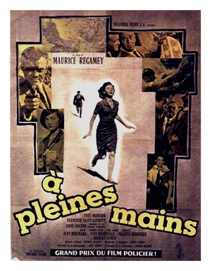 &Agrave; pleines mains - French Movie Poster (thumbnail)