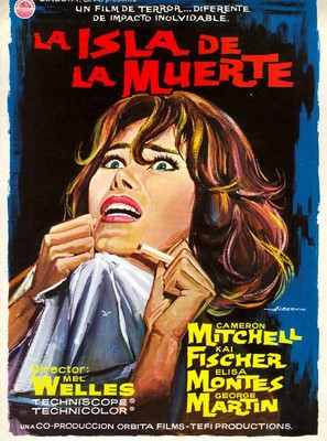 Isla de la muerte, La - Spanish Movie Poster (thumbnail)
