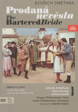 The Bartered Bride - Czech DVD movie cover (thumbnail)