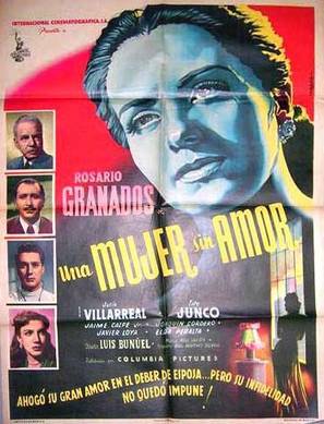 Una mujer sin amor - Mexican Movie Poster (thumbnail)