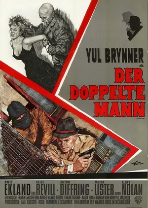 The Double Man Poster