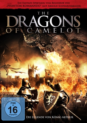 Dragons of Camelot - German DVD movie cover (thumbnail)